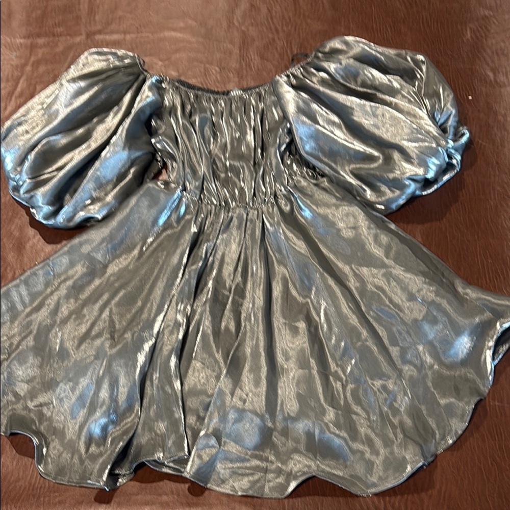 Silver Formal Dress